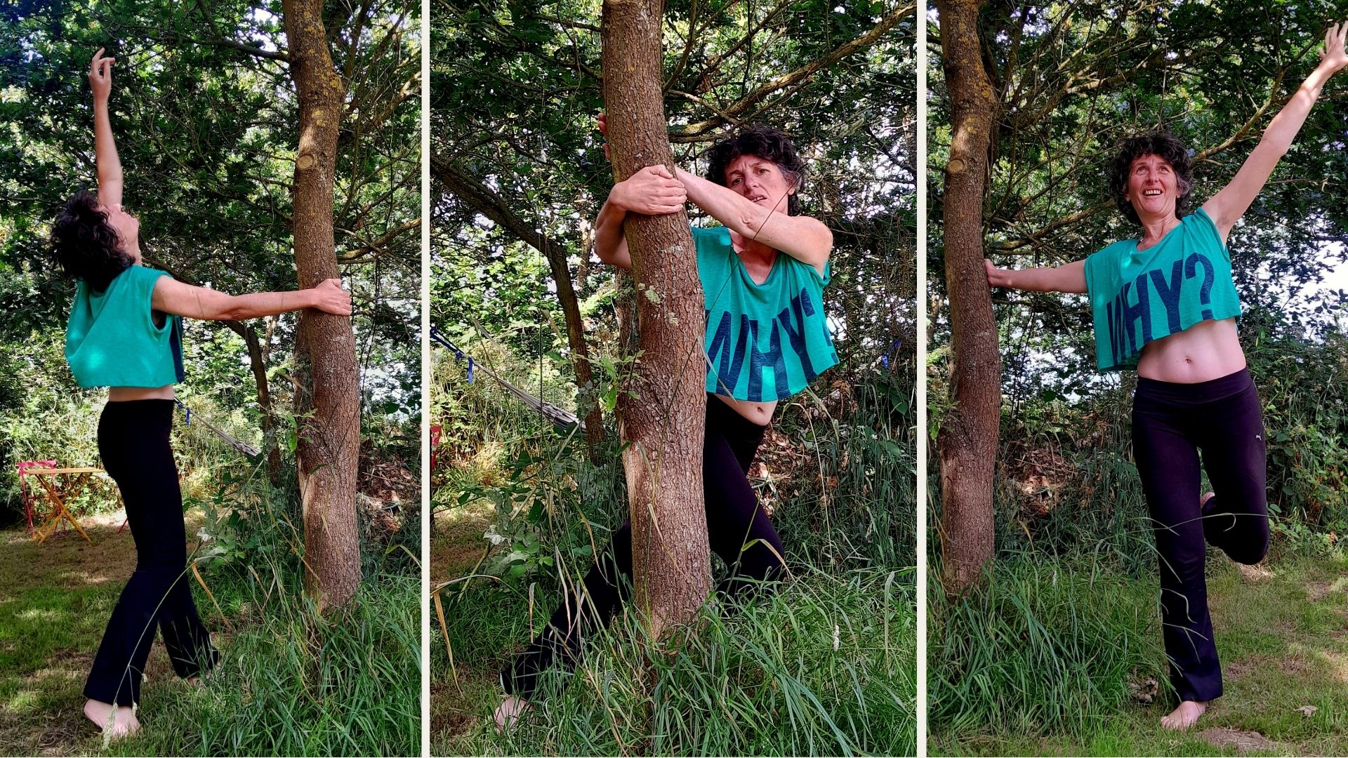 Danse libre et intuitive en pleine nature en Bretagne